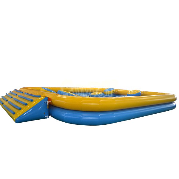 Inflatable Pool With Float Islands