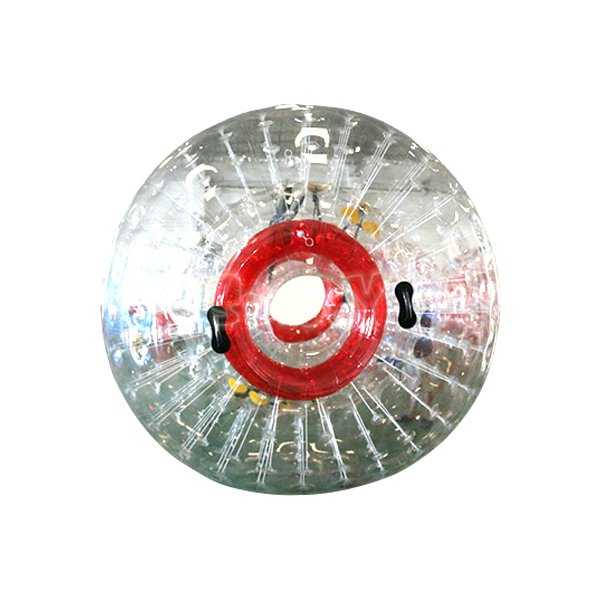 SJ-ZB16015 3M White Cord Red Inflatable Ring Zorb Ball