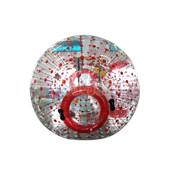 SJ-ZB16016 3M Red Dot Cord Inflatable Zorb Ball For Sale