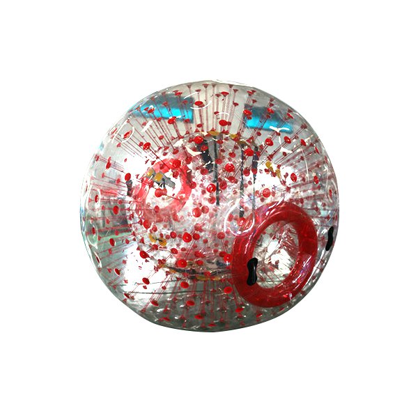 3M Red Inflatable Rings Zorb Ball