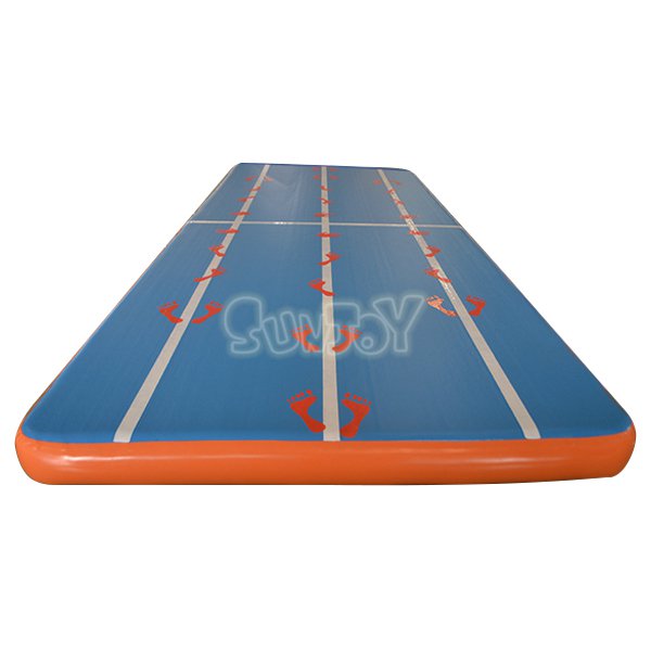 5M Inflatable Air Track with Footprint Printing SJ-GM15026
