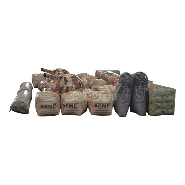 34 Pcs Military Obstacles Inflatable