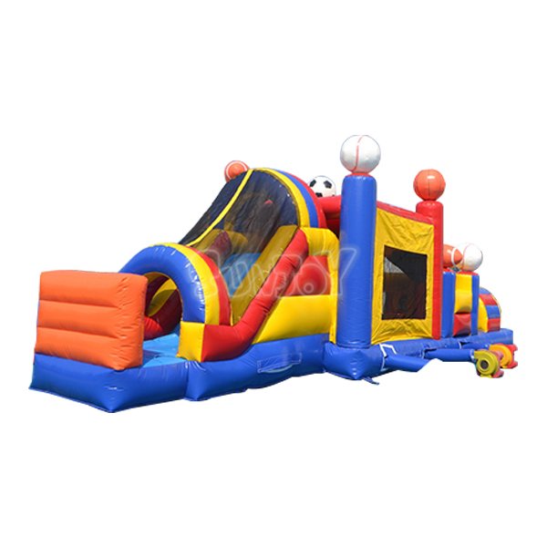 Bounce House Obstacle Course Combo