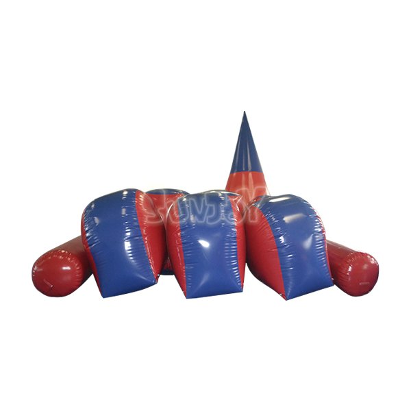 15 Pcs Red Blue Bunkers