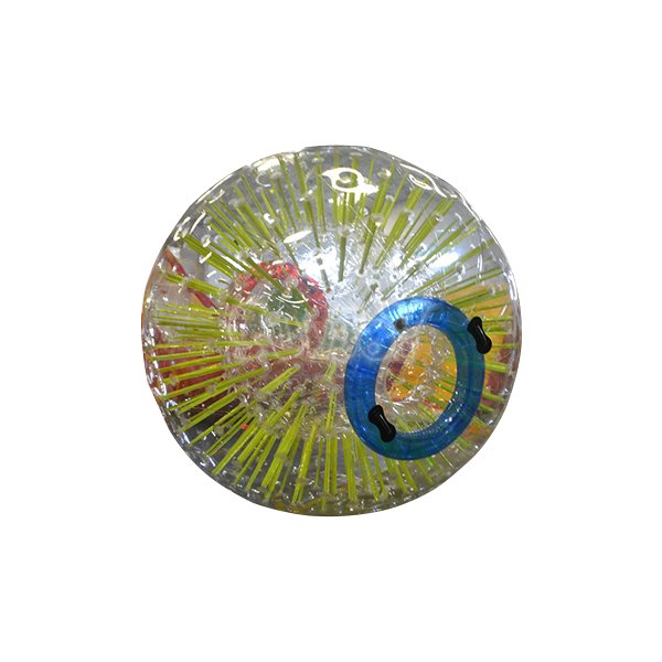 SJ-ZB13001 3M TPU Fluorescent Green Zorb Ball Two Entrances