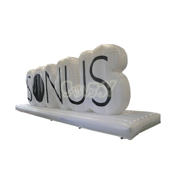 White Letters Inflatable Billboard For Sale SJ-AD13023