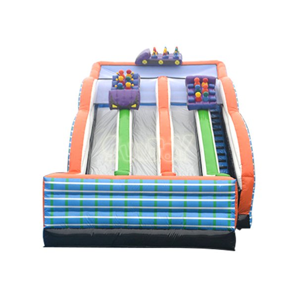 SJ-SL15127 Roller Coaster Inflatable Slide Three Lanes