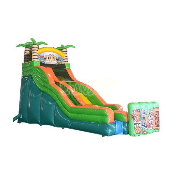 19FT Tiki Island Dry Slide