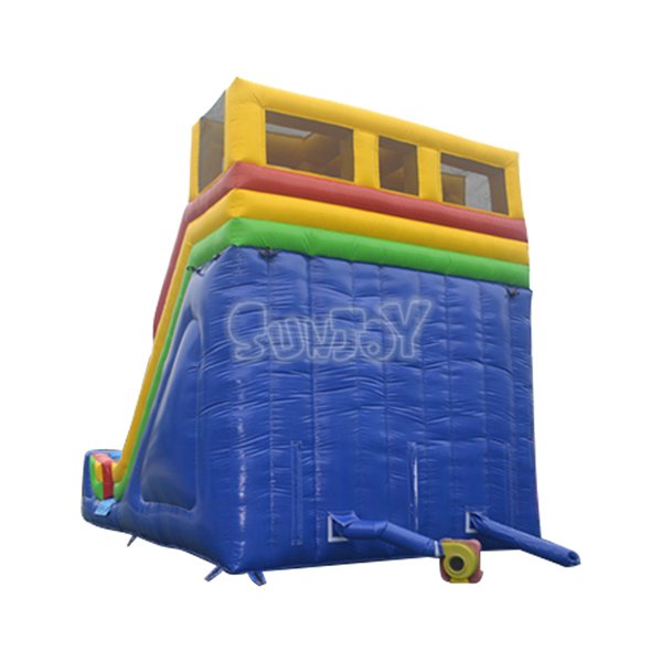 21FT Double Lane Dry Slide