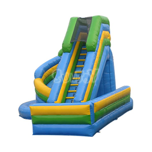 15FT Curved Inflatable Slide