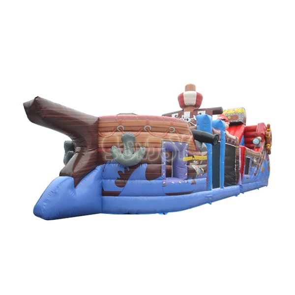 20 Feet Inflatable Pirate Ship Slide For Sale SJ-SL15006