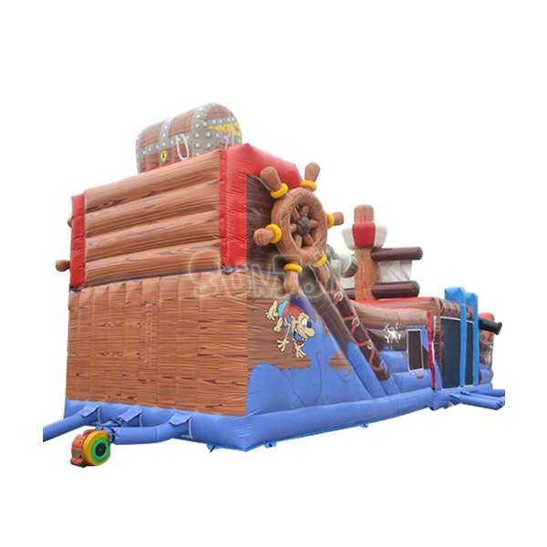Inflatable Pirate Ship Slide