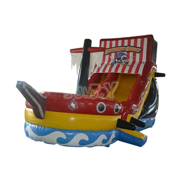 18FT Pirate Ship Inflatable Slide For Sale SJ-SL14001