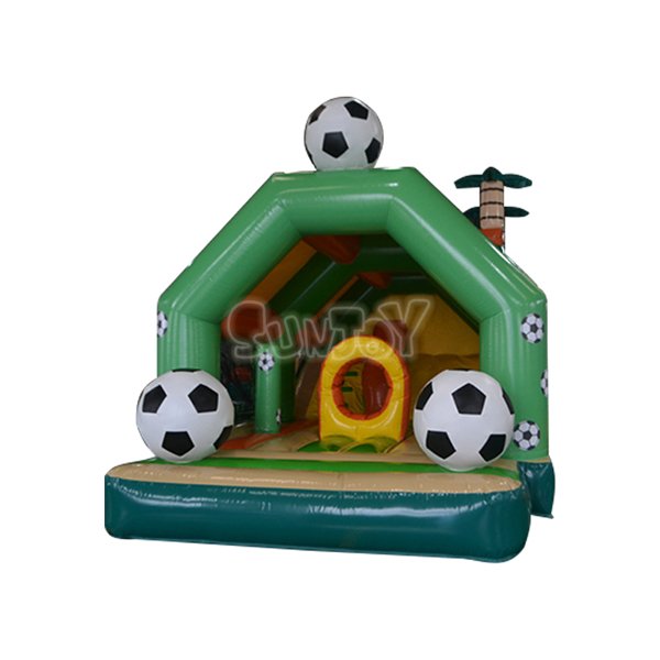 SJ-CO15012 Football Inflatable Jump House Combo For Sale