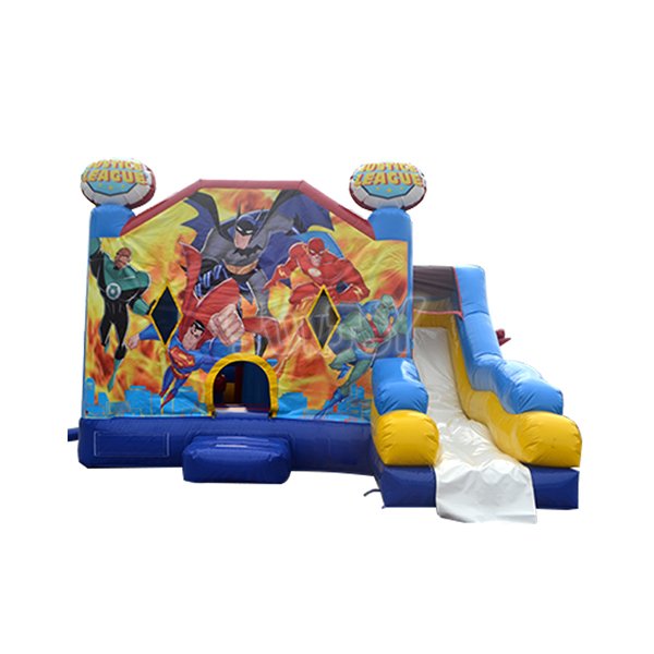 SJ-CO140032 Justice League Superhero Theme Bounce House