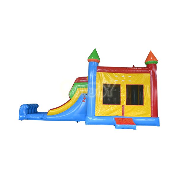 SJ-CO15015 Rainbow Water Slide Jumping Castle Combo