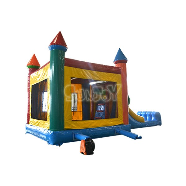 Rainbow Jumping Castle Combo