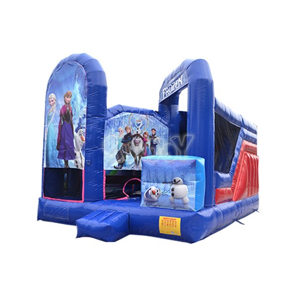 Frozen Moonwalk Bounce House Combo