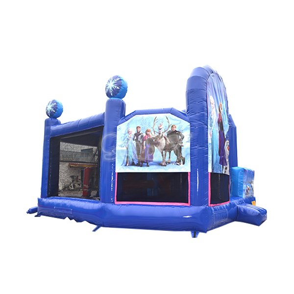 Frozen Jumping Castle With Slide