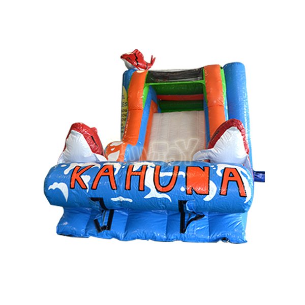 SJ-CO140022 Commercial Kahuna Water Slide Bouncer Combo