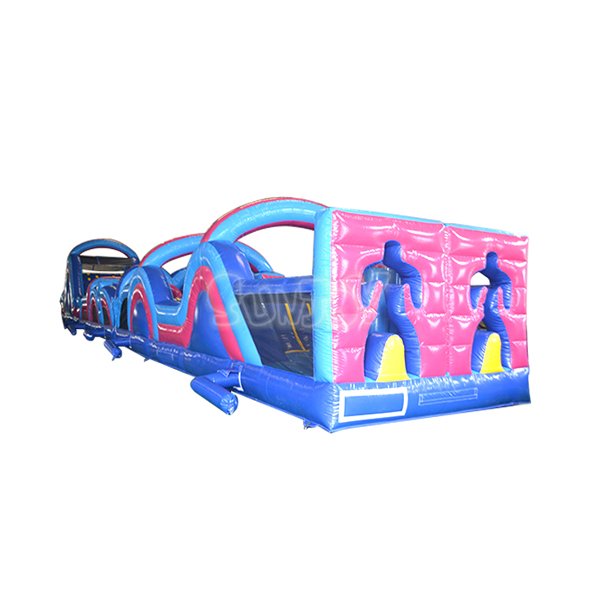 SJ-OB15010 97FT 3 In 1 Inflatable Obstacle Course For Sale