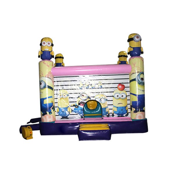 SJ-CO15048 Minion Inflatable Bounce House Combo For Sale