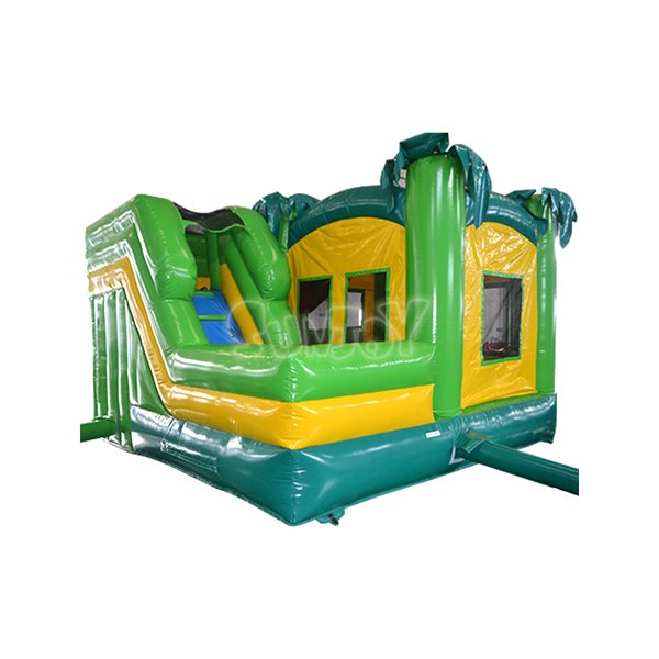 Jungle Bounce House Slide Combo