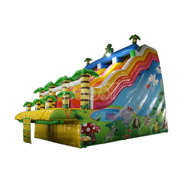 Colorful Water Slide Triple Lane