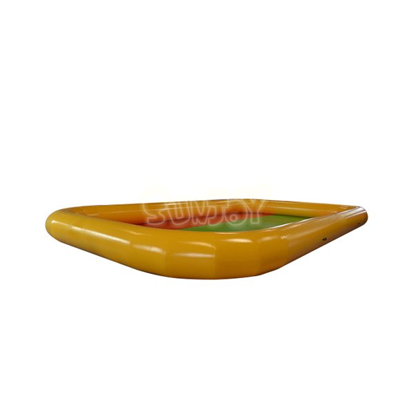 Three Colors Bottom Inflatable Pool