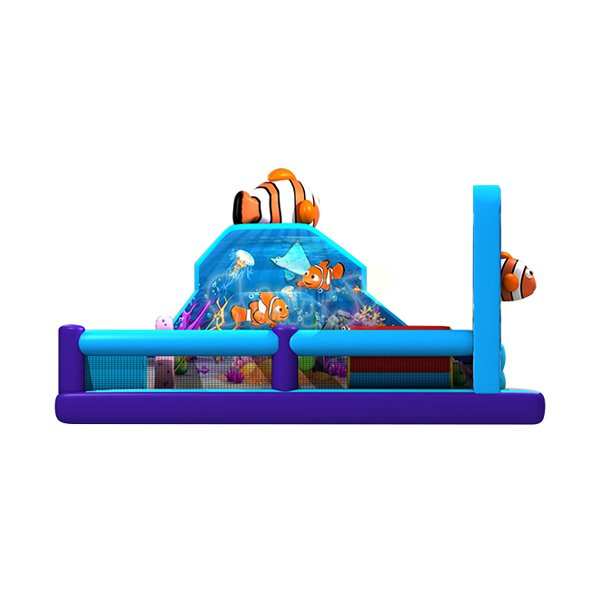 Clown Fish Combo Bounce House