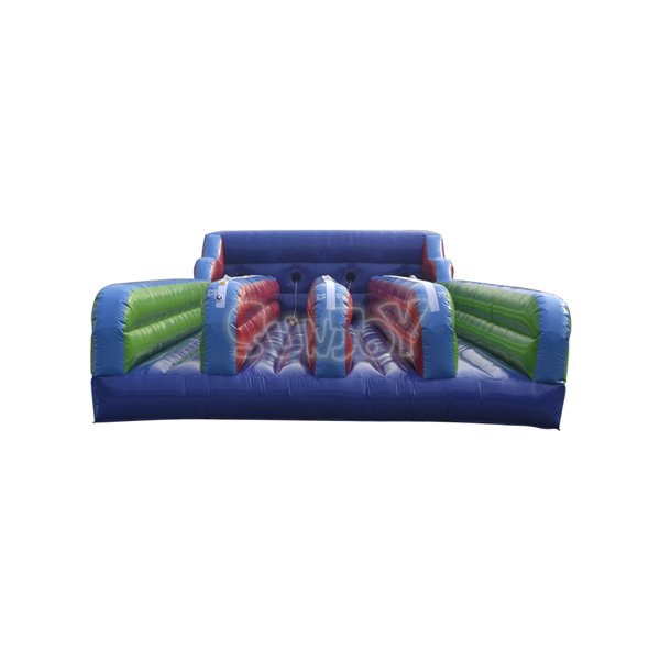 35FT Inflatable Bungee Run 4 Lane Interactive Game SJ-SP14002