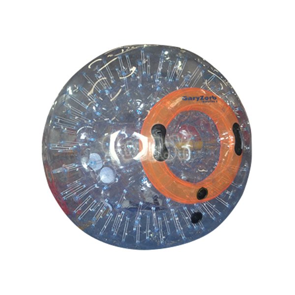 SJ-ZB14001 2M Single Entry Orange Ring Clear Zorb Ball