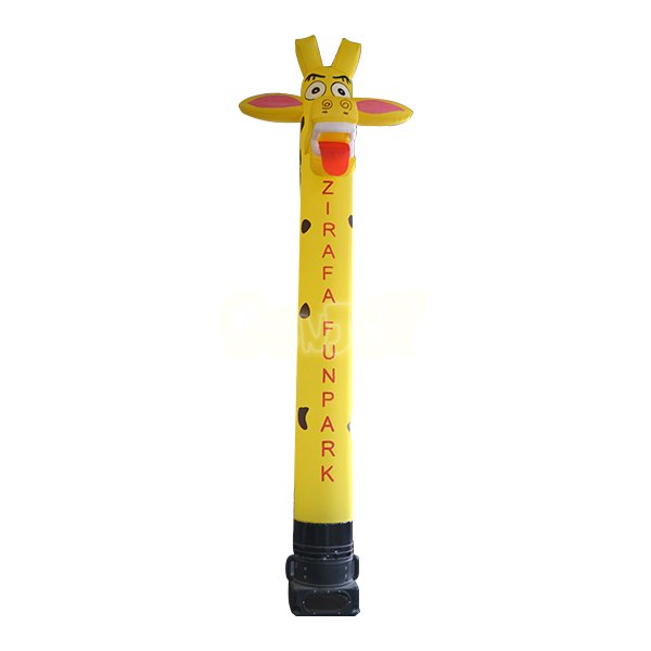 SJ-AD140021 13FT Inflatable Giraffe Air Dancer For Fun Park