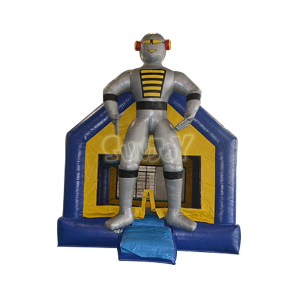 SJ-BO140071 Inflatable Robot Theme Bounce House Cheap Sale