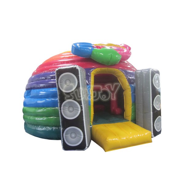 SJ-BO2012024 Inflatable Music Dome Bouncy Castle For Sale