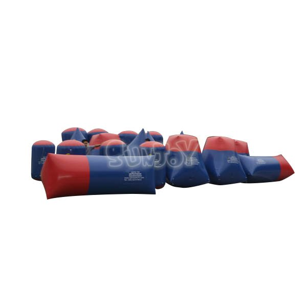 20 Pcs Red Blue Bunkers For Inflatable Paintball Field SJ-PB12009