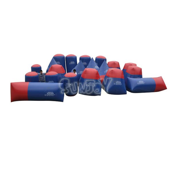 20 Pcs Red Blue Bunkers