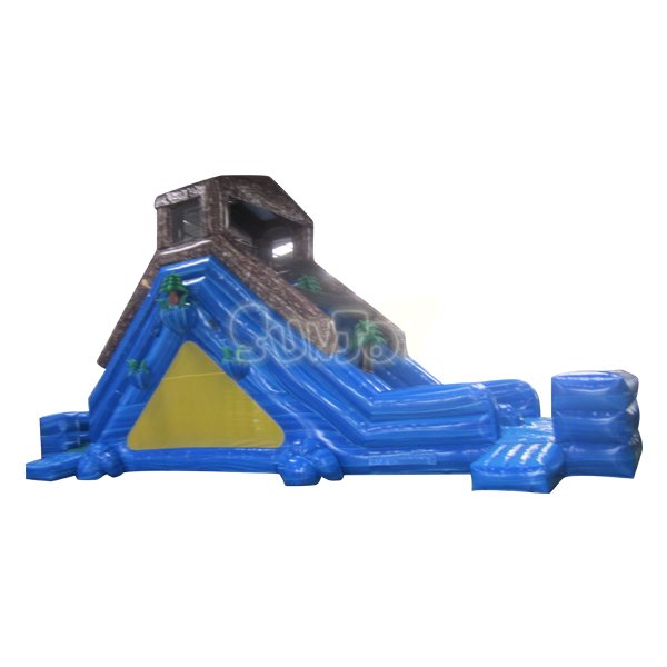SJ-SL12036 Double Lane Inflatable Slide With Bouncing Area