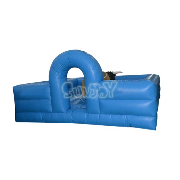 4 Meters Bule Mechanical Rodeo Bull Inflatable SJ-SP12078