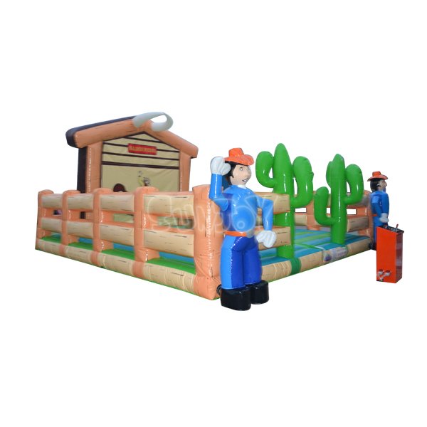 Inflatable Saloon Rodeo Mechanical Bull Riding For Sale SJ-SP12089
