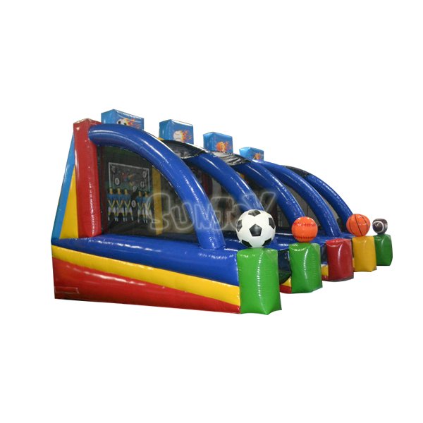 Four In One Inflatable Shooting Games For Sale SJ-SP12171