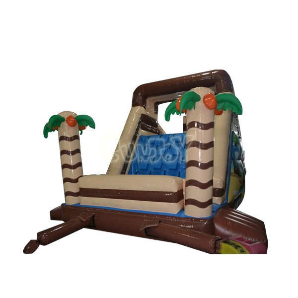 Palm Tree Inflatable Water Slide