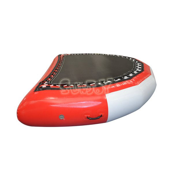Red White Inflatable Trampoline