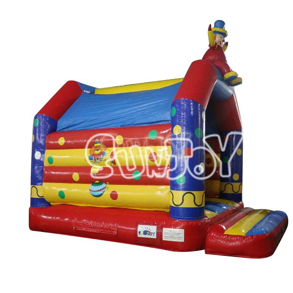 Clown Theme Inflatable Bouncer