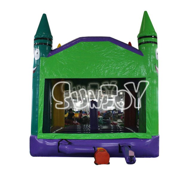 Commercial Crayon Bouncy House