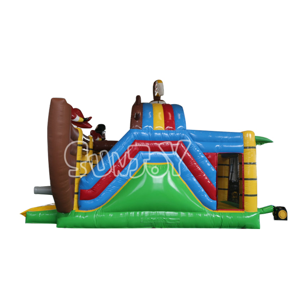 Pirate Ship Bouncy Castle Combo