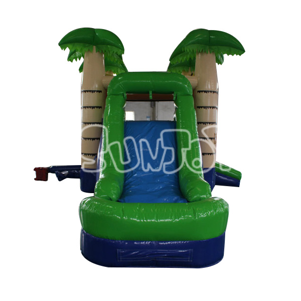 28' Palm Water Bounce House Combo