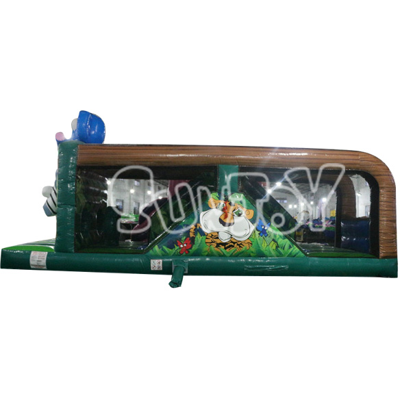 SJ-CO16108 Inflatable Jungle Animal Combo Bouncer Jumper
