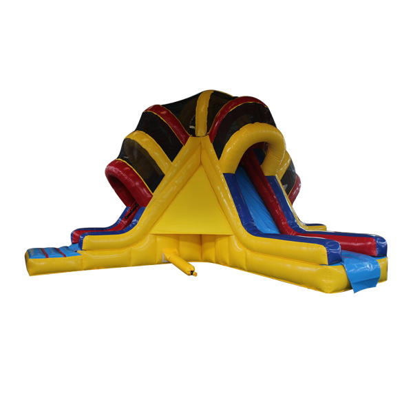 SJ-SL16004 Inflatable Slide Double Lane Decussate Shape