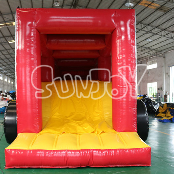 Red Truck Inflatable Obstacle